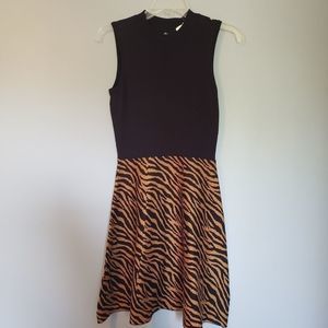 NWT Rewinds Sleevless Animal Print Dress